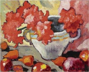 Dahlias by Louis Valtat