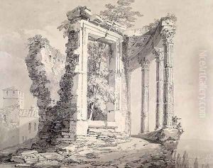 Temple of the Sibyl, Tivoli by Joseph Mallord William Turner