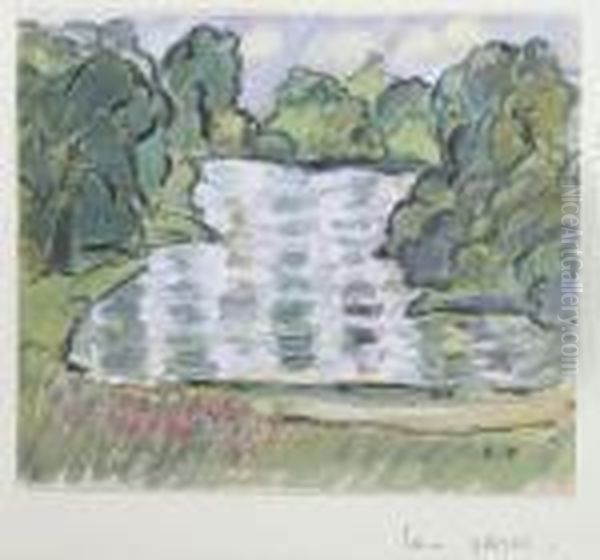 Bois De Boulogne, Le Lac - view 1
