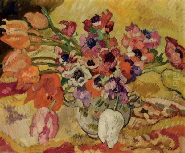 Tulipes Et Anemones - view 1