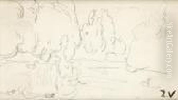 Le Bois De Boulogne - view 1