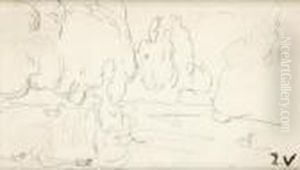 Le Bois De Boulogne by Louis Valtat