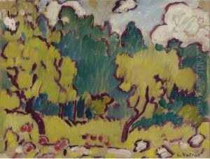 Bois De Boulogne by Louis Valtat