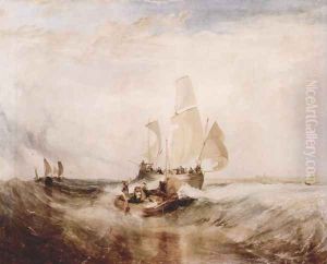 Passengers go on board