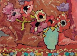 Anemones Au Pichet Vert