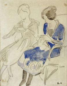 La Conversation by Louis Valtat