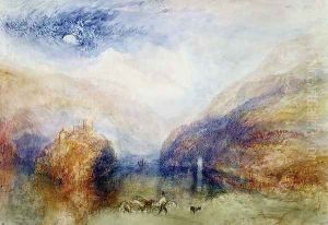 The Lauerzersee with the Mythens, c.1848