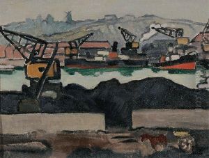 Les Quais A Rouen by Louis Valtat