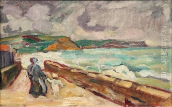 Promenade Sur La Jetee, Port En Bessin - view 1