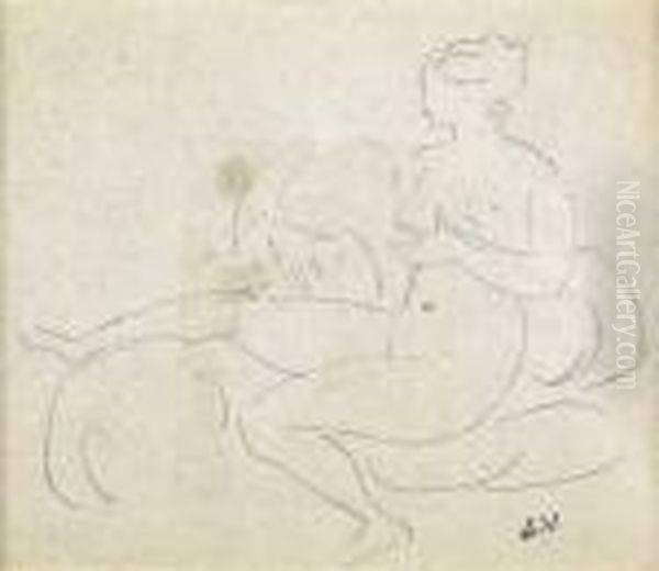 Femme Au Cygne - view 1