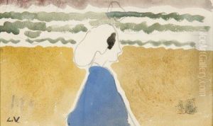 Femme Au Bord De La Mer by Louis Valtat