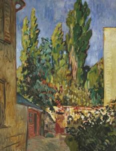 Le Fond Du Jardin A Versailles by Louis Valtat