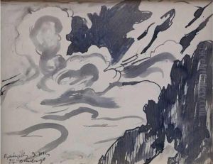 Temps D'orage Banyuls Sur Mer by Louis Valtat