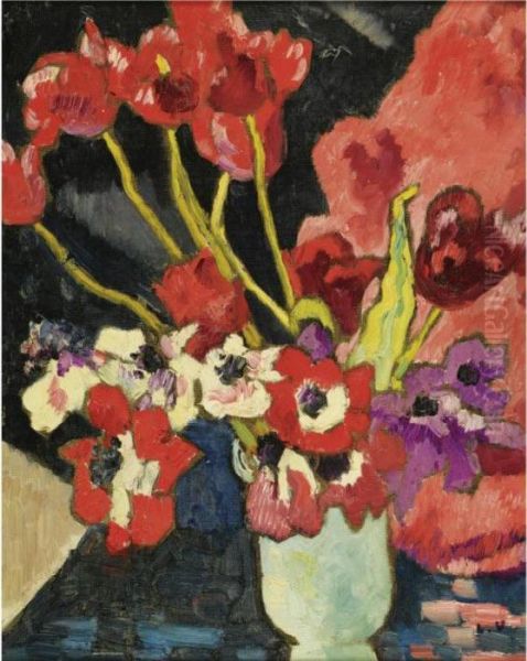 Tulipes Et Anemones - view 1
