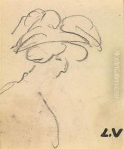 Deux Etudes De Femmes Aux Chapeaux