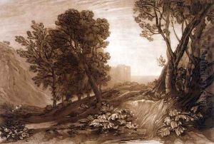Solitude, from the Liber Studiorum, engraved by William Say, 1816 by Joseph Mallord William Turner