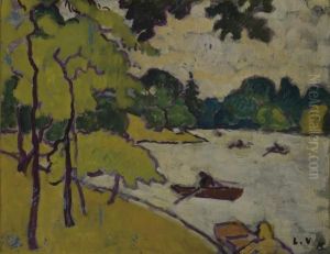 Le Lac Du Bois De Boulogne by Louis Valtat