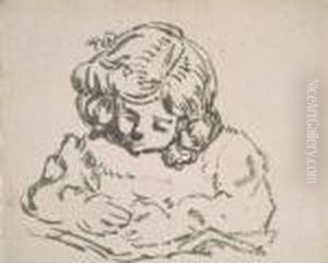 Louis-andre Dessinant (fils De L'artiste) by Louis Valtat