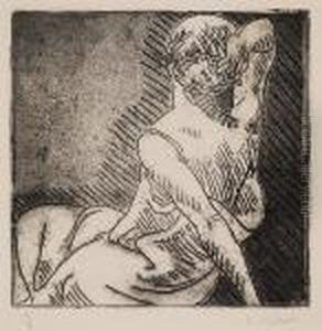 Femme Assise by Louis Valtat