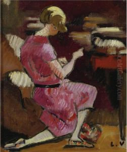 La Robe Rose by Louis Valtat
