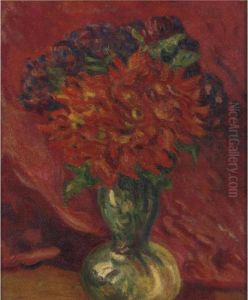 Dahlias by Louis Valtat