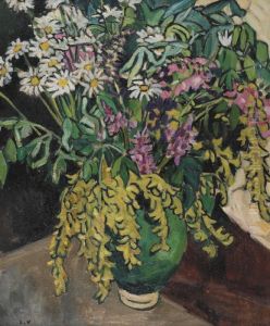 Fleurs Des Champs E La Cruche Verte by Louis Valtat