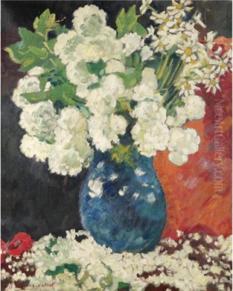 Vase Bleu, Boules De Neige - view 1