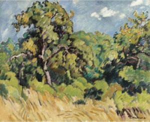 Paysage A Choisel by Louis Valtat