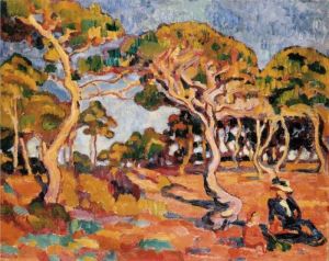 Madame Valtat Et Son Fils by Louis Valtat