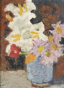 French, - Floral Stilllife by Louis Valtat
