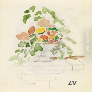 Vasque De Fleurs by Louis Valtat