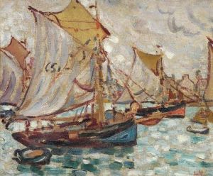 Port En Bessin by Louis Valtat