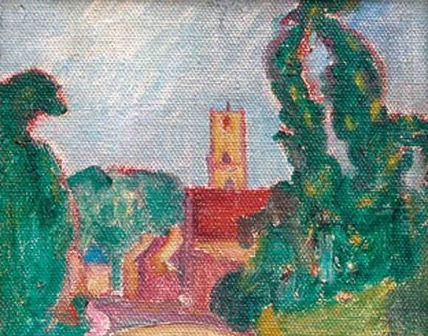 Village Parmi Les Arbres. - view 1