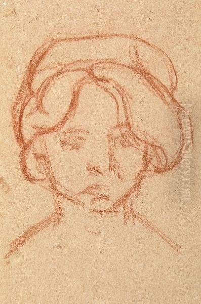 Tete De Femme, 1912; Le Fils Jean, 1912 (2) - view 1