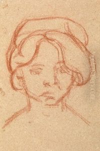 Tete De Femme, 1912; Le Fils Jean, 1912 (2) Tete De Femme, 1912; Le Fils Jean, 1912 (2)