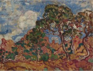 Le Pins A Antheor by Louis Valtat