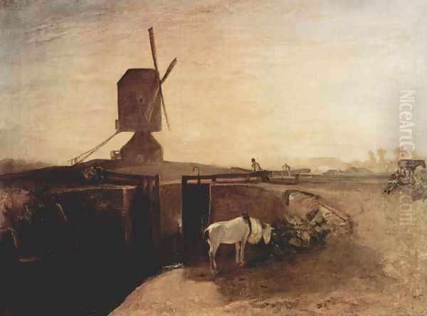 The large channel connection with Southall Mill - view 1
