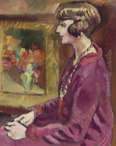 Femme Au Collier (portrait De Zette Dupont) Femme Au Collier (portrait De Zette Dupont)