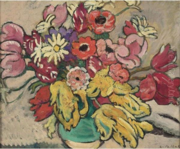 Fleurs A La Cruche Verte - view 1