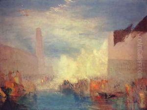 Venice. Opinion of the Piazzetta by Joseph Mallord William Turner