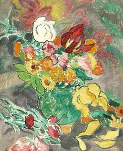 Vase De Fleurs En Printemps by Louis Valtat