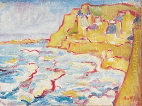 La Falaise En Normandie, Circa 1908 - view 1