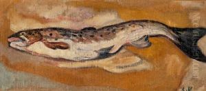 Nature Morte Au Poisson by Louis Valtat