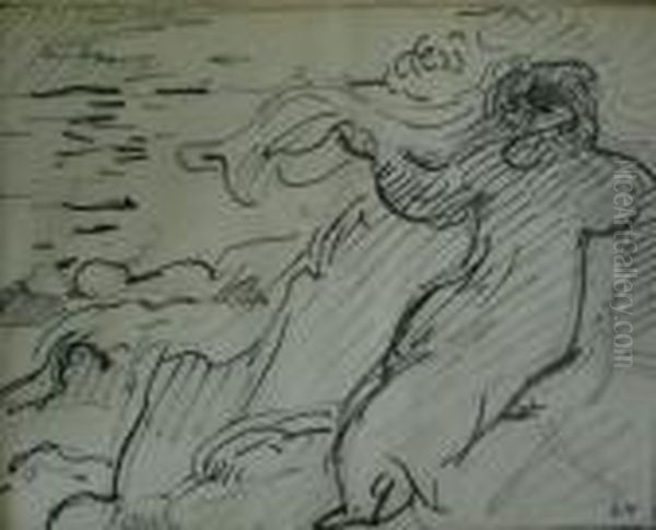 Femme Au Bord De La Mer, Circa 1902-1906 - view 1