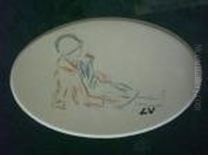 Femme Assise by Louis Valtat