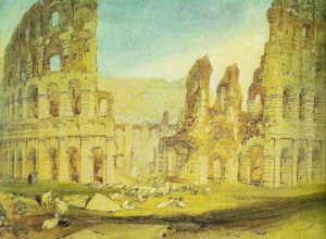 The colisseum by Joseph Mallord William Turner