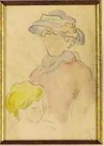 Mother And Child by Louis Valtat