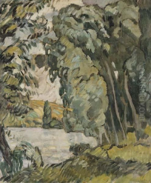 La Seine Aux Andelys - view 1