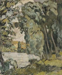 La Seine Aux Andelys by Louis Valtat