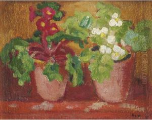 Pots De Primeveres by Louis Valtat